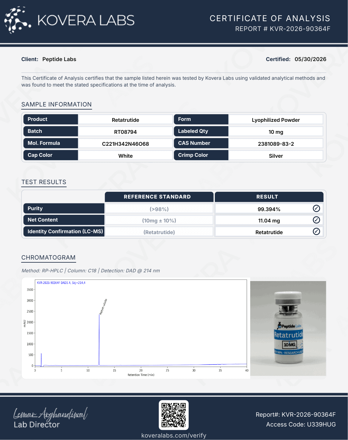 pre mixed retatrutide Re**trutide 10mg Pre-Filled Pen Blueprint Peptides Retatrutide vs Mounjaro: triple agonist